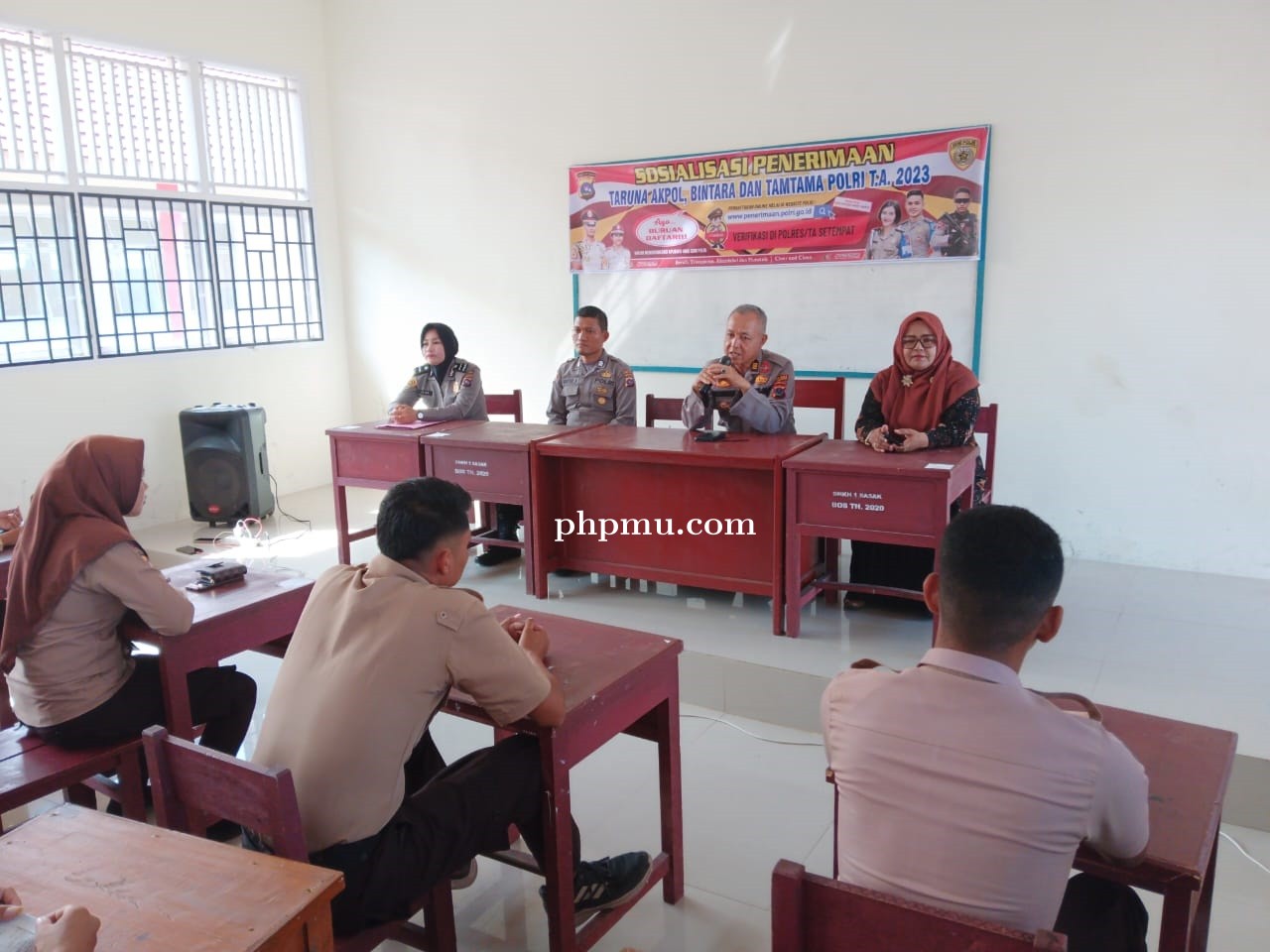 SOSIALISASI PENERIMAAN TARUNA AKPOL, BINTARA DAN TAMTAMA POLRI TAHUN 2023